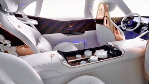 Inside the Mercedes-Maybach